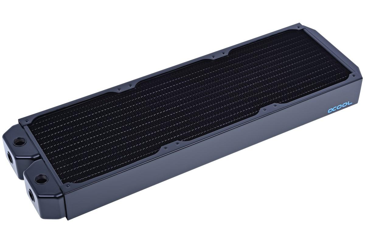 Alphacool 14170 køleplade/varmeveksler til vandkøling - sort, 144 à 46 à 468 mm billede