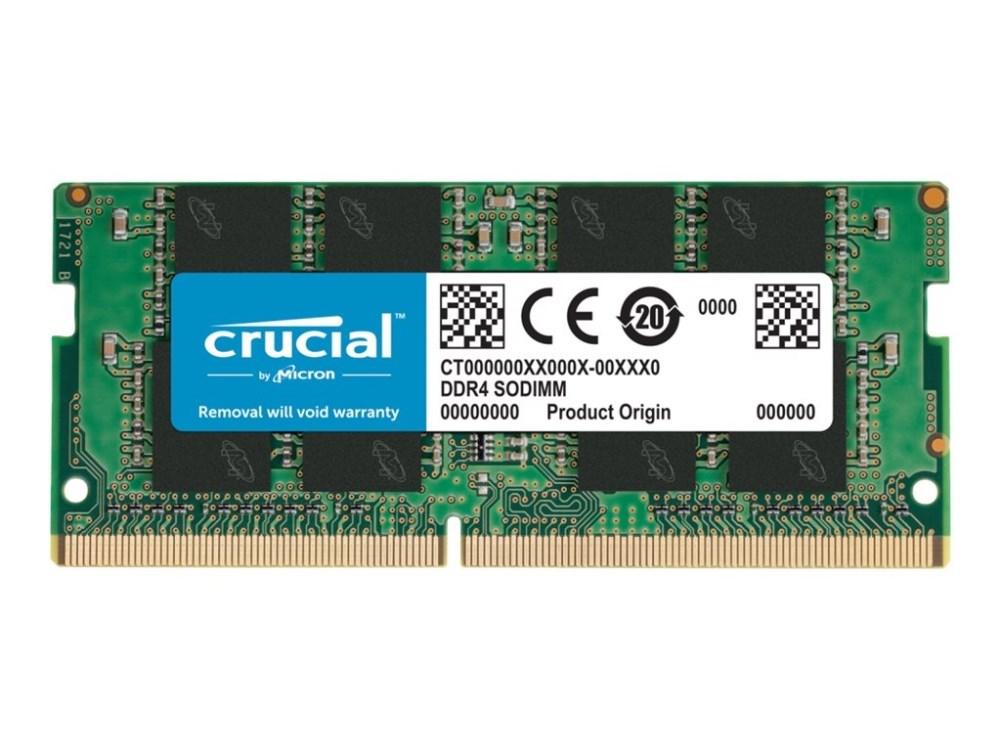 Crucial 16GB DDR4 SODIMM 3200 MHz - laptop RAM