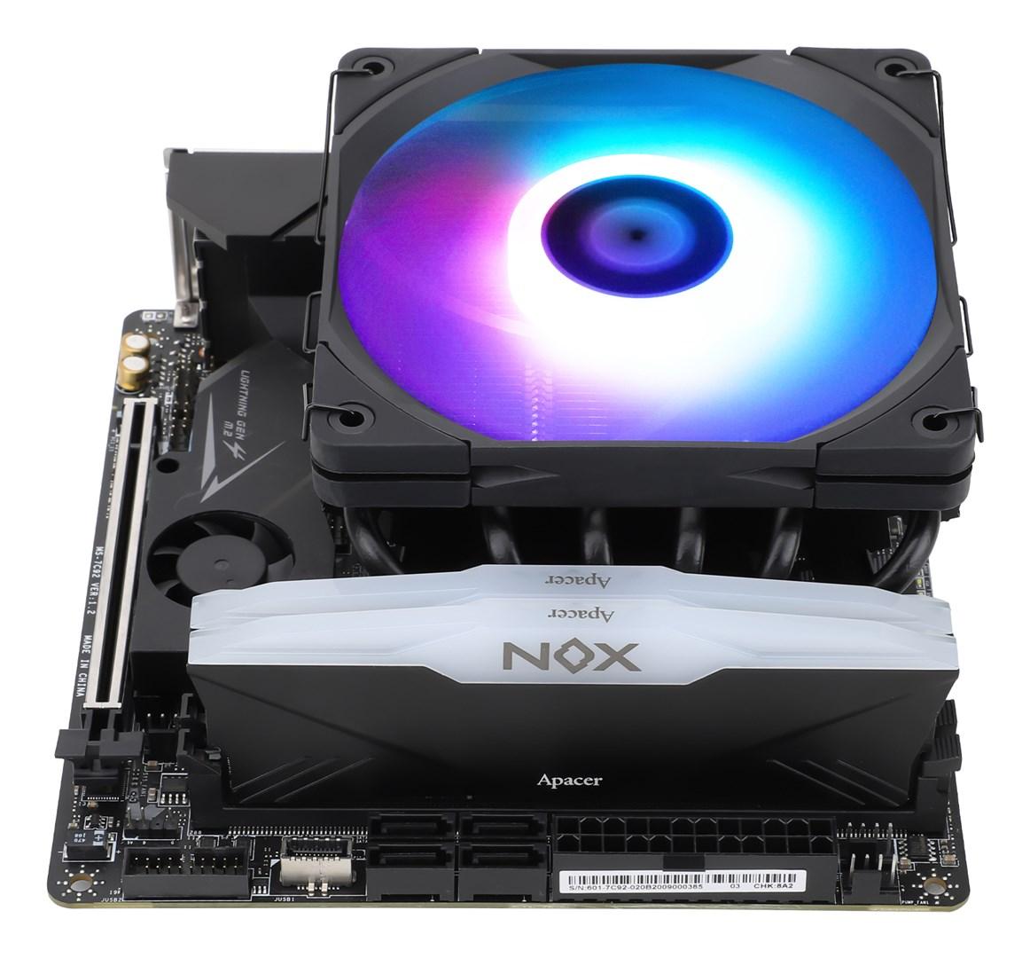 Thermalright AXP120-X67 CPU-køler 120 mm - sort ARGB