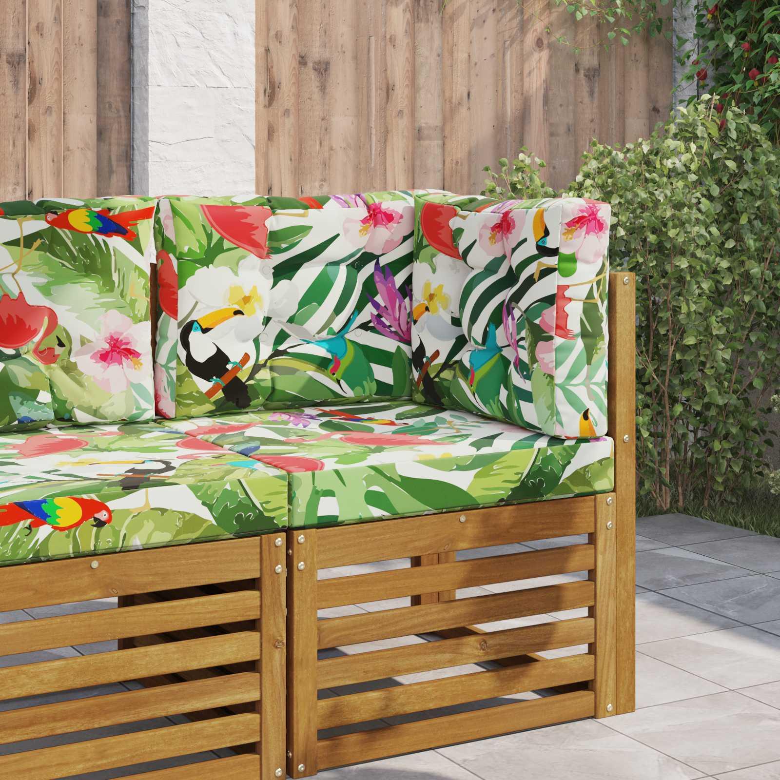 Udendørs Sofa Pude 3 stk farverig Polyester billede