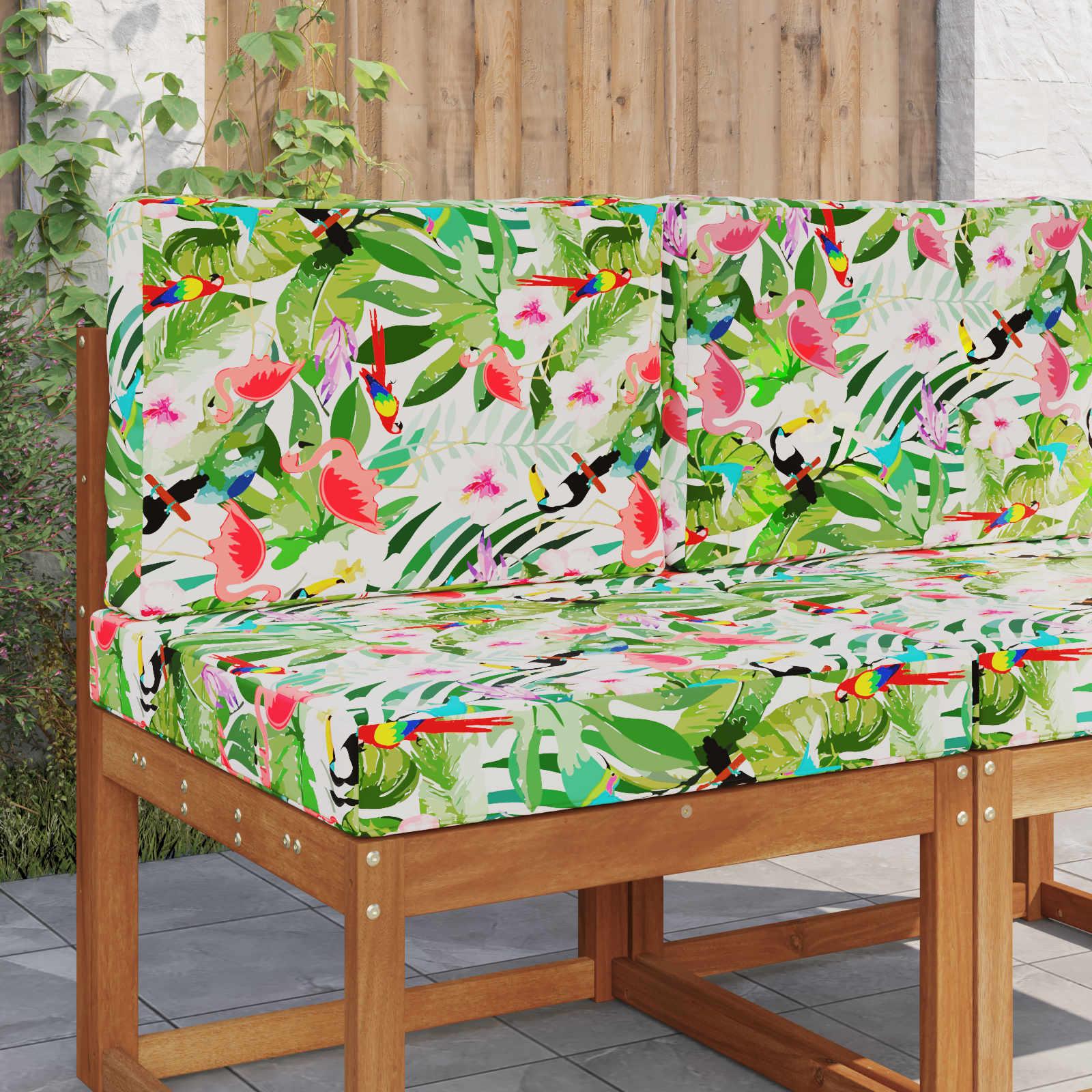 Udendørs Sofa Pude 2 stk farverig Polyester billede