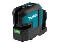 Makita SK105GD krydslinjelaser - grøn linje, 12 V