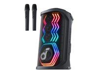 Soundcore Rave 3S festhøjttaler - sort, Bluetooth, 200 W