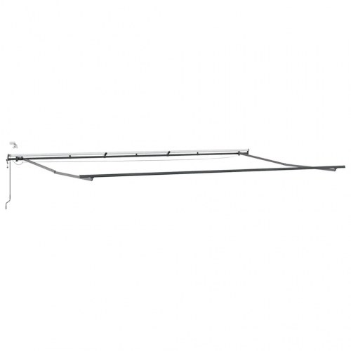 Markise med LED-lys og automatisk betjening 600 x 300 cm - bordeaux
