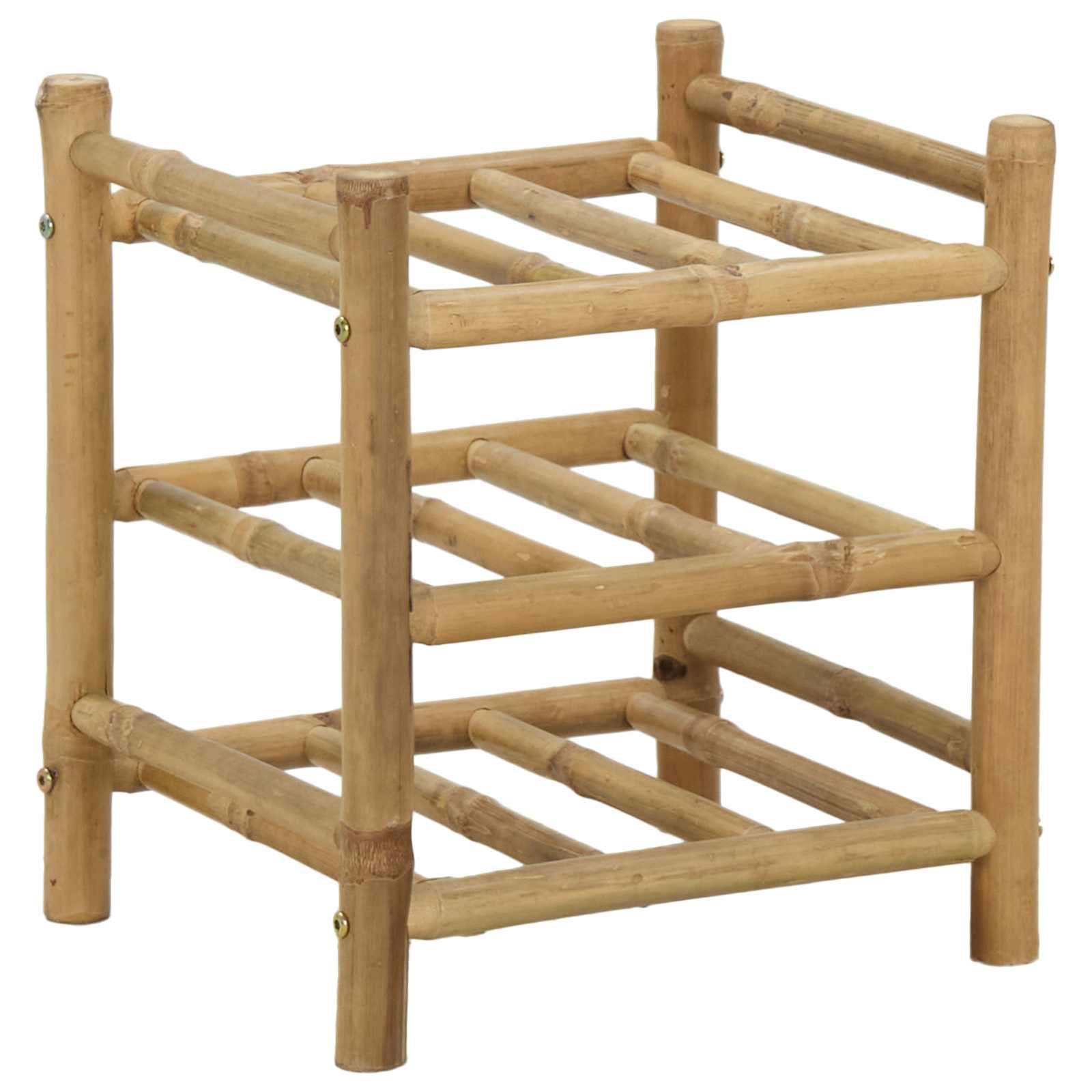 Vinfad Naturfarvet 32,5 x 29,5 x 36 cm Bambus billede