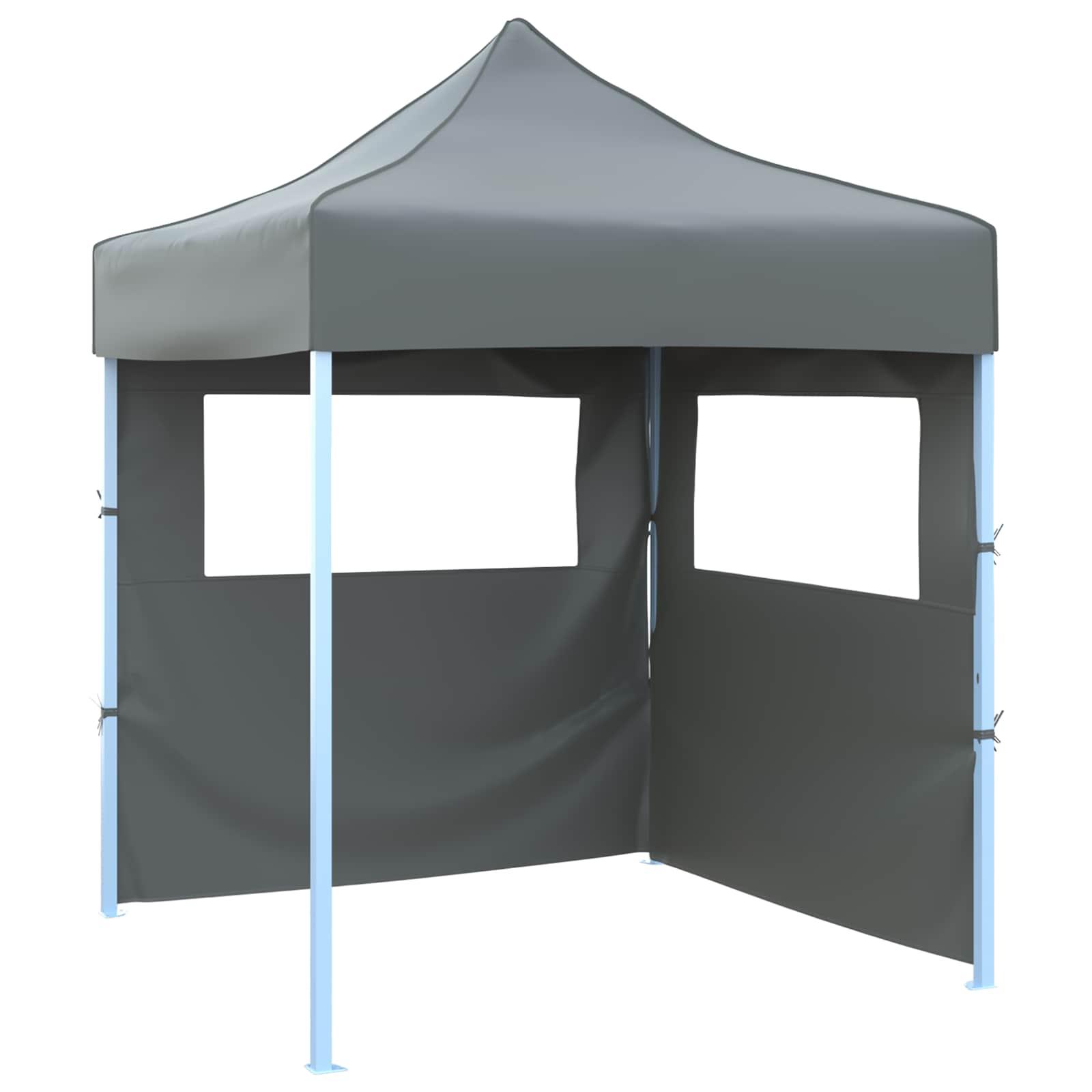 Party Tent Antracit 200 x 200 x 315 cm Oxford stof billede