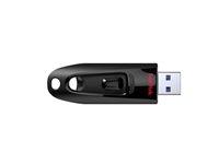 SanDisk Ultra 64 GB USB 3.0 USB-stik - Sort billede