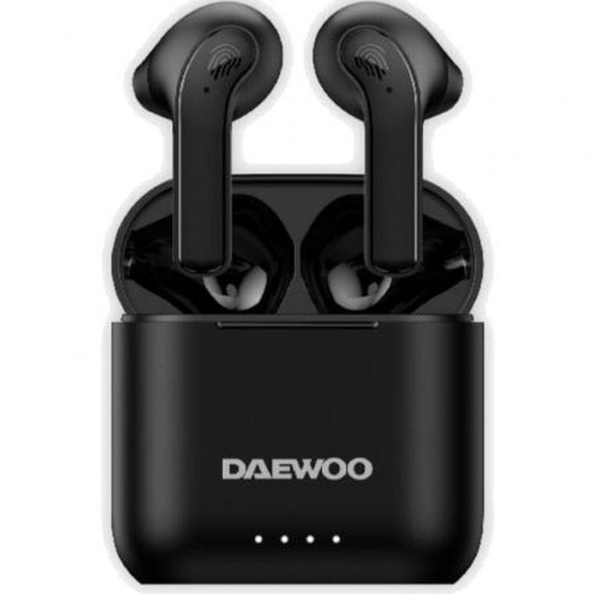 Daewoo DW2020 trådløse in-ear Bluetooth-hovedtelefoner - Sort billede