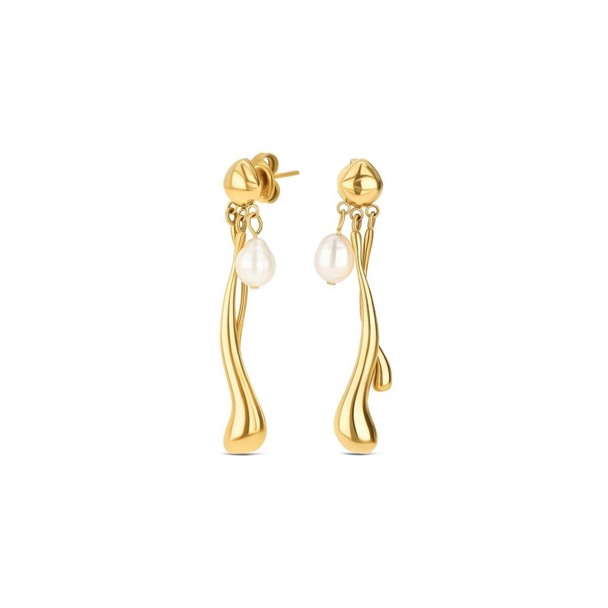 One Jewels OJEEP57G øreringe til kvinder - gylden billede