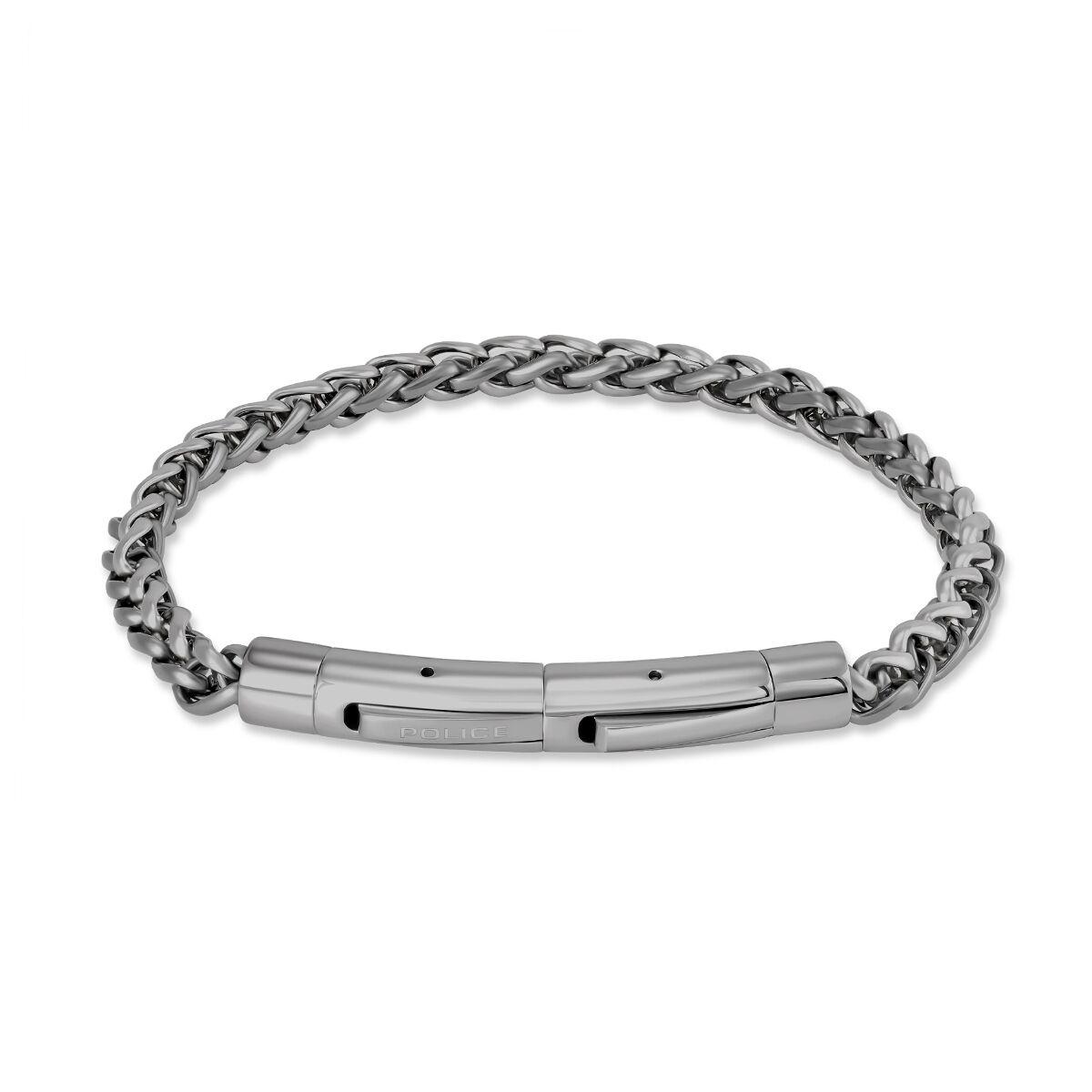 Police PEAGB0010705 armbånd til mænd - sølvfarvet billede