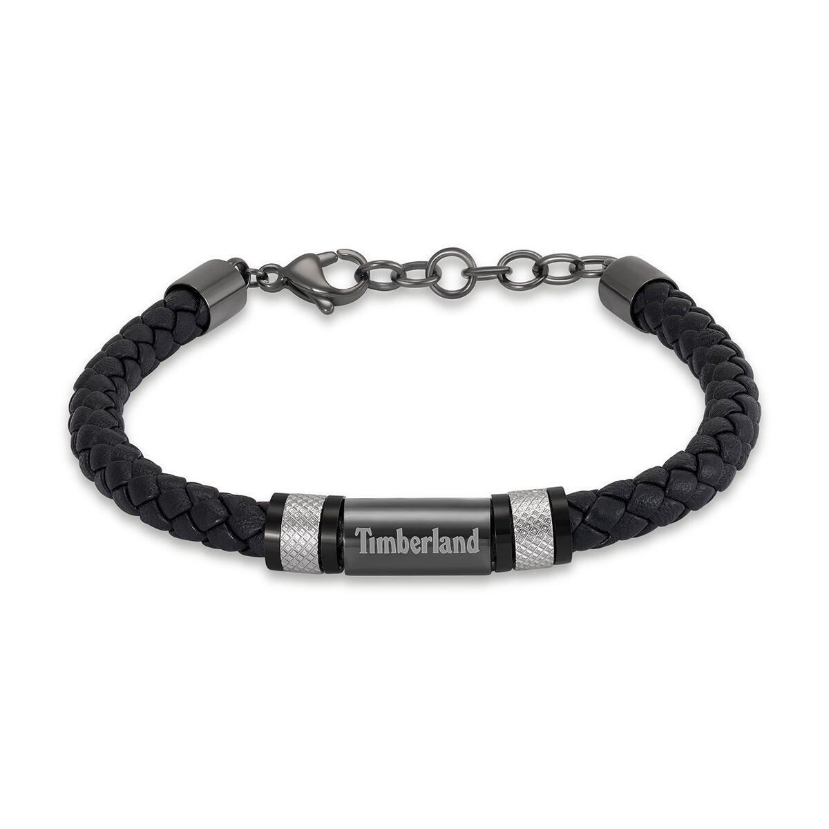 Timberland TDAGB0003201 armbånd til mænd - sort flettet billede