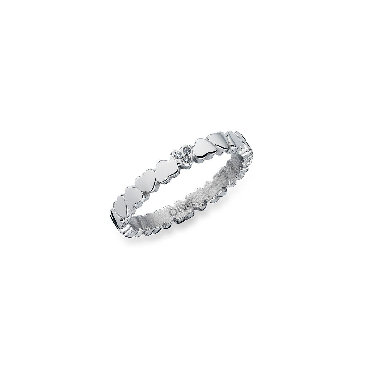 One Jewels OJNYR14.S-5 ring til kvinder - sølvfarvet, str. 5 billede