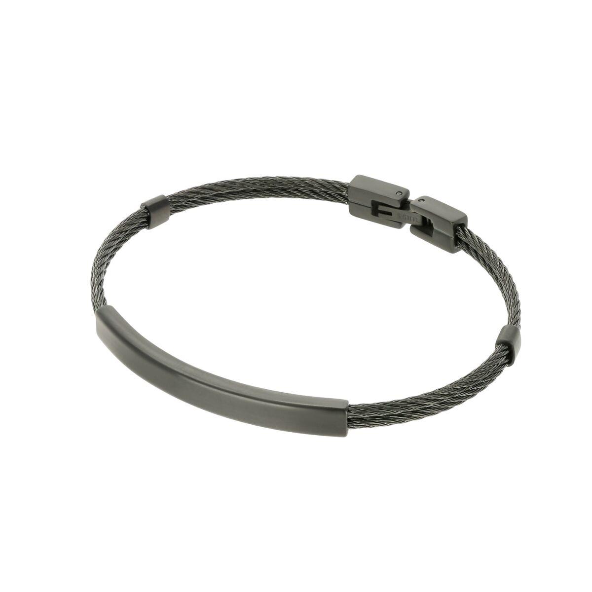 One Jewels OAMB4208SP herrearmbånd - sølvfarvet billede