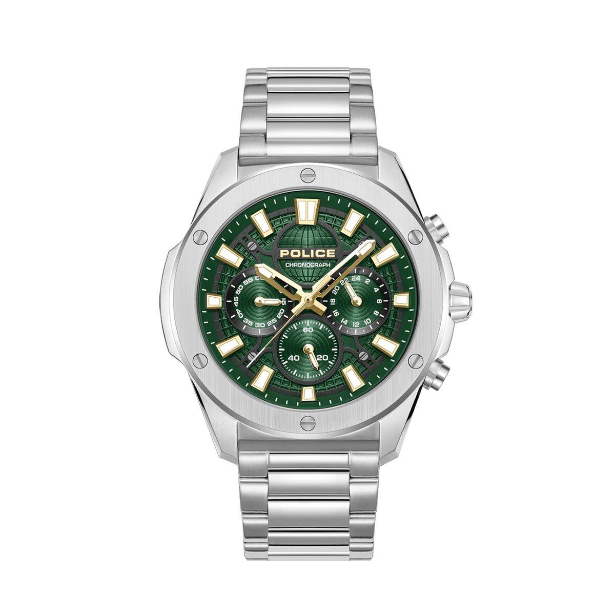 Police PEWGK0093101 herreur - sølvfarvet lænke, 43 mm billede