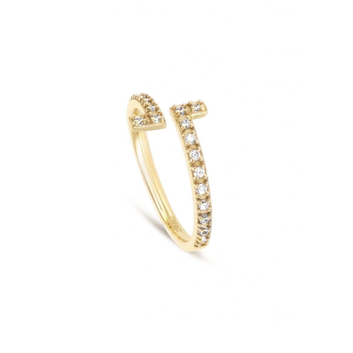 One Jewels OJNYR34G-7 ring til kvinder - gylden, str. 7 billede