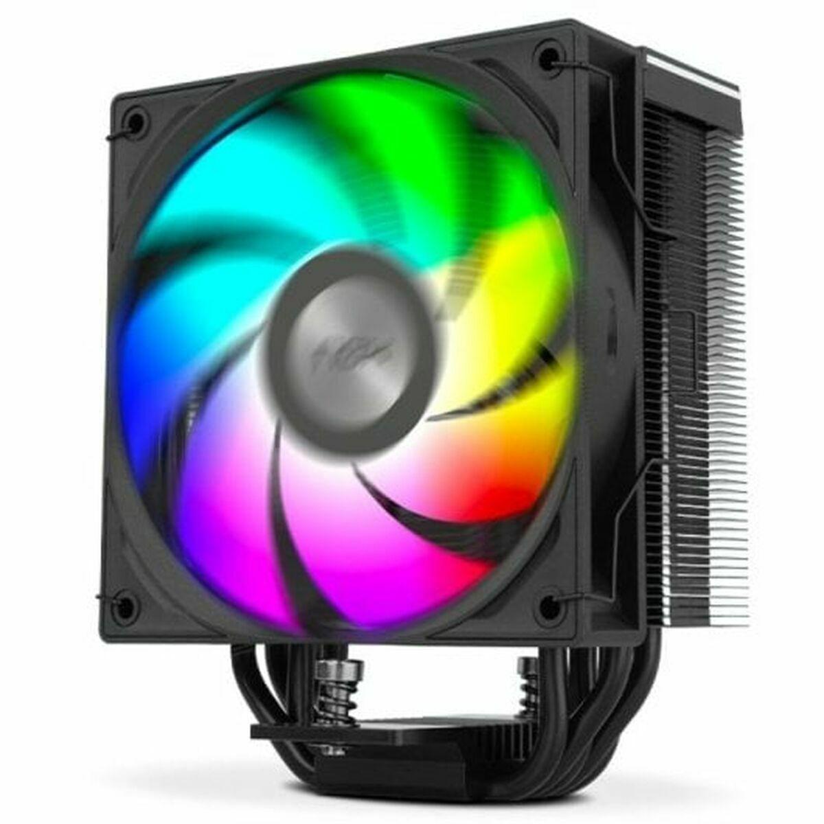 Nox NXHUMMERH500 CPU-luftkøler 120 mm ARGB - sort billede