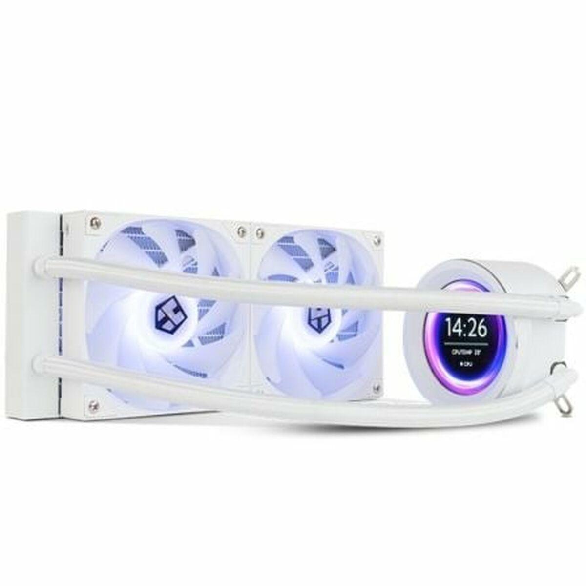 Nox-Xtreme HUMMER X-240 LCD - 240 mm hvid AIO vandkøling billede