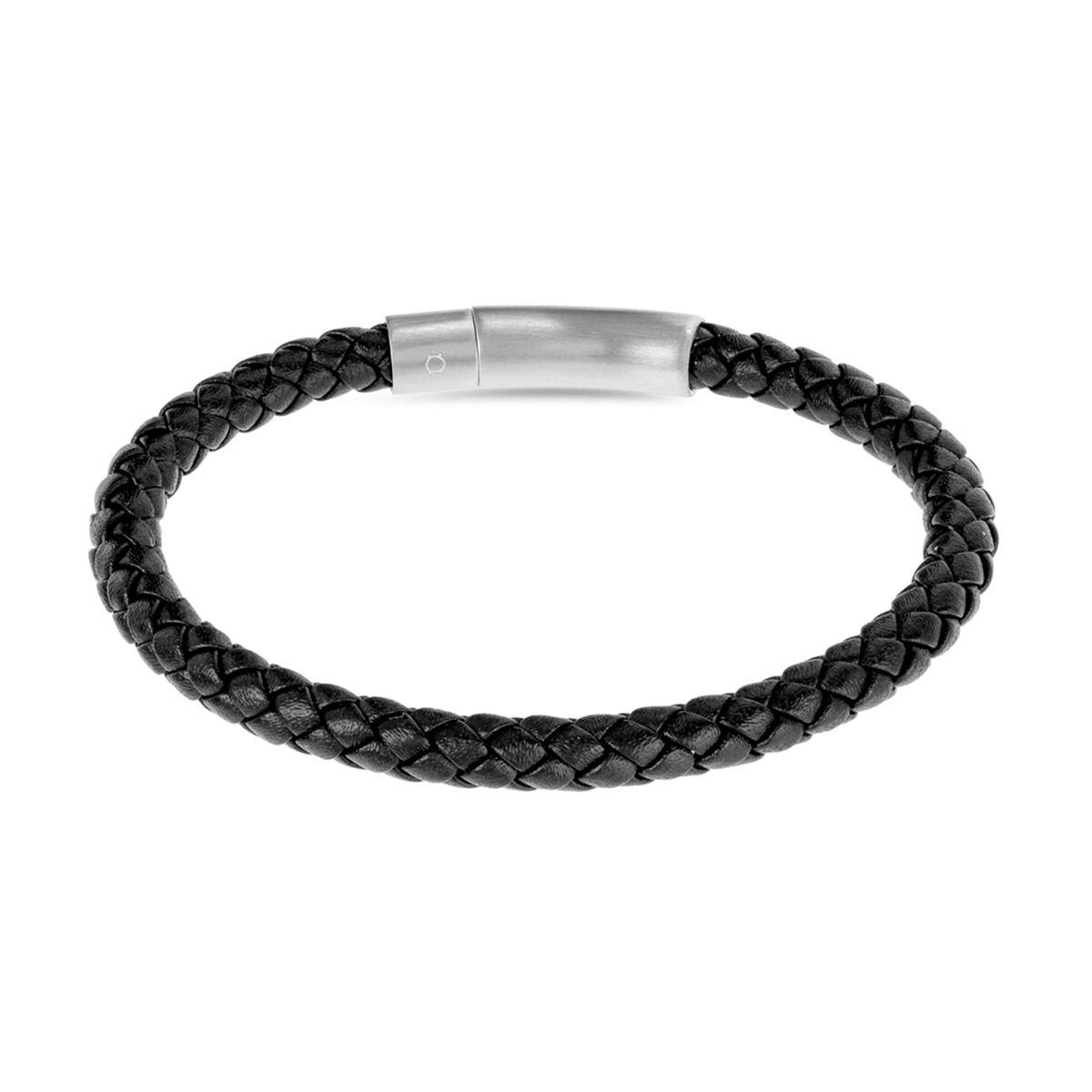 One Jewels OAMB3208LP-M armbånd til mænd - sort flet billede