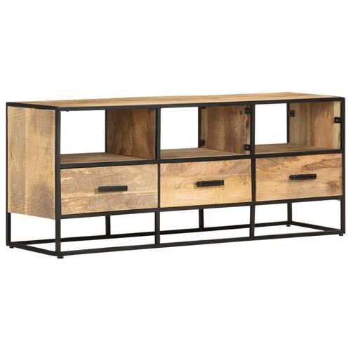 Tv-skab 110x30x45 cm ru mangotræ