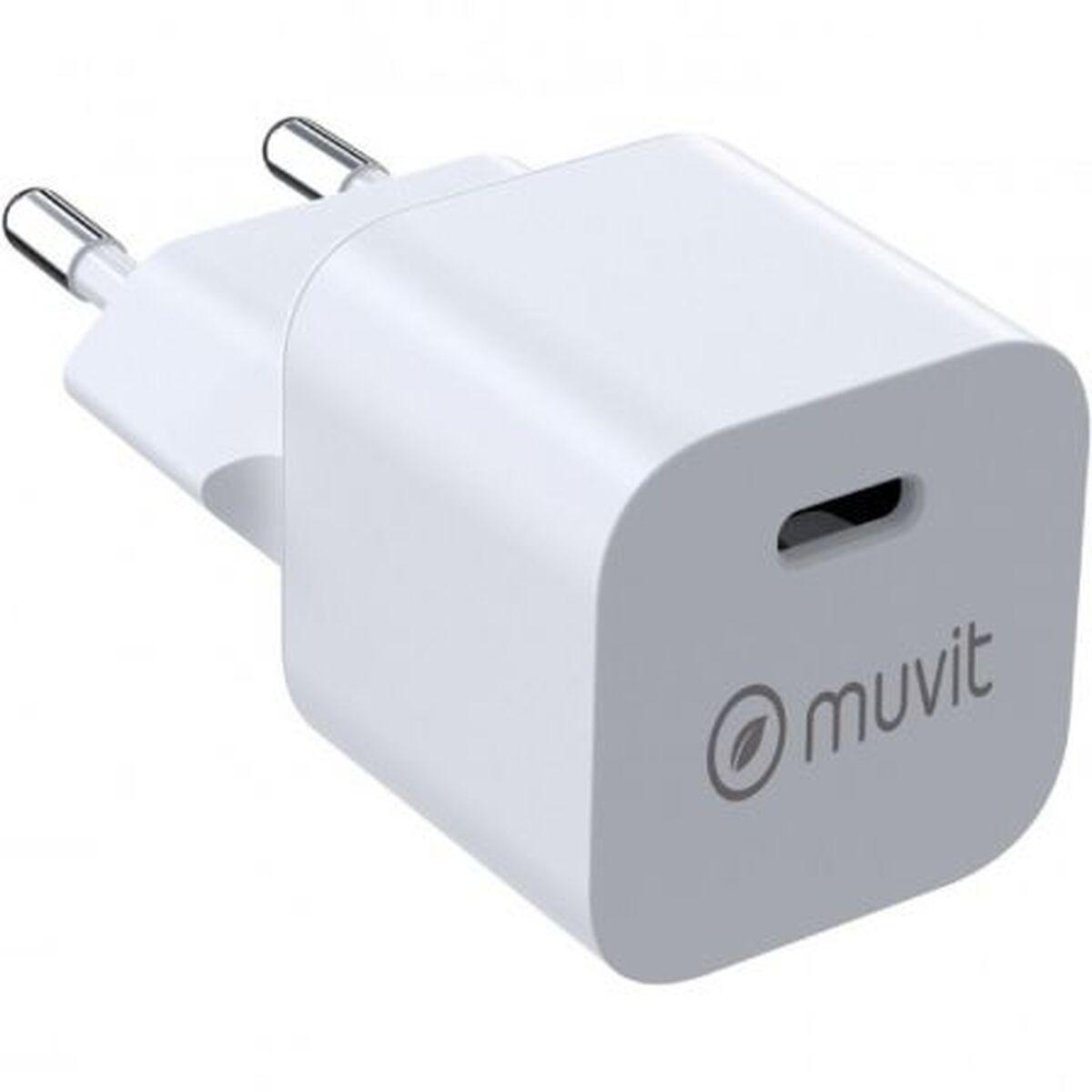 Muvit MCACC0049 vægoplader USB‑C 20 W - EU-stik billede