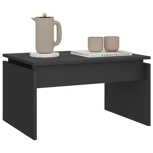 Sofabord 68x50x38 cm spånplade grå