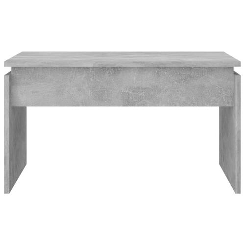 Sofabord 68x50x38 cm konstrueret træ betongrå