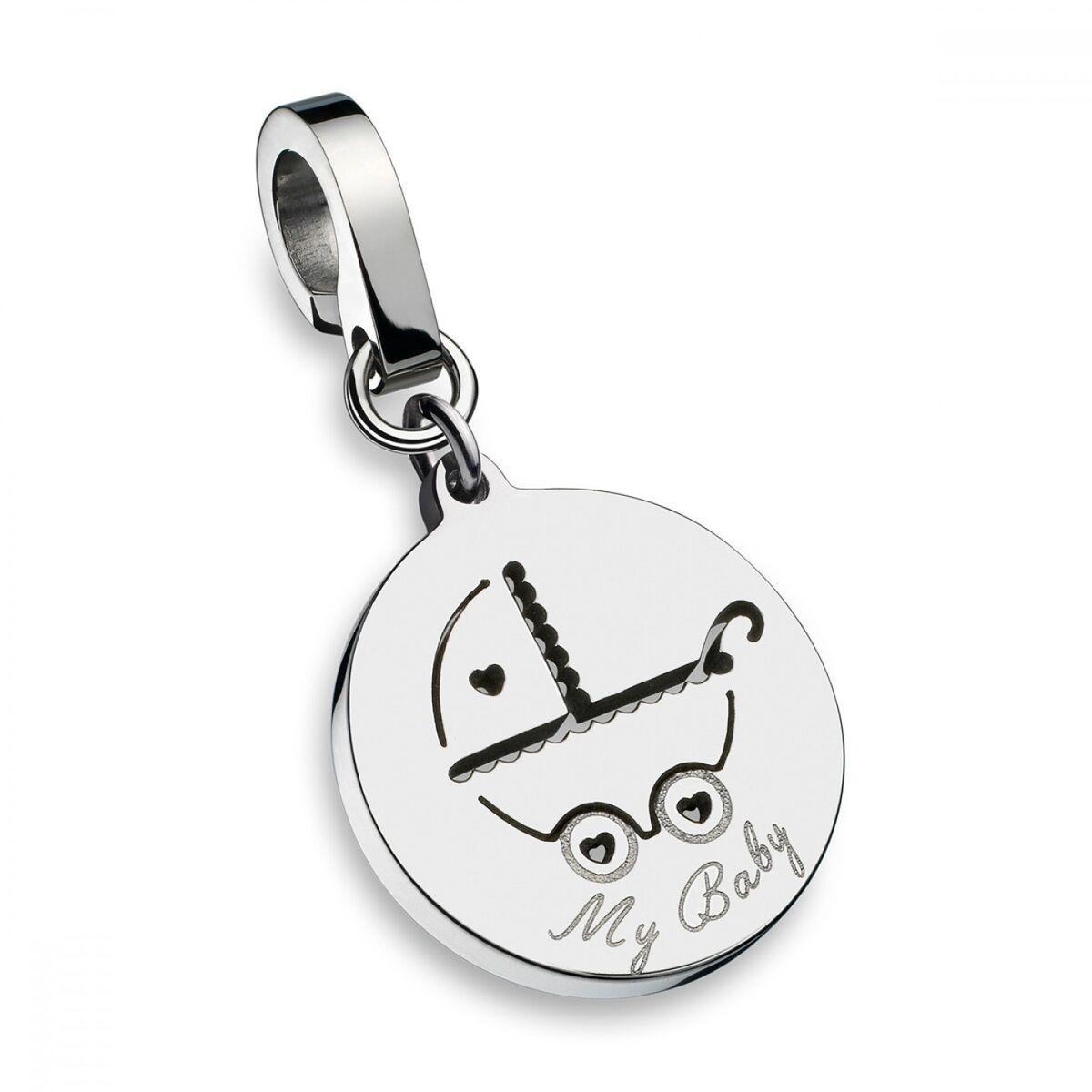 One Jewels OJEBC057 vedhæng - sølvfarvet charm til kvinder billede