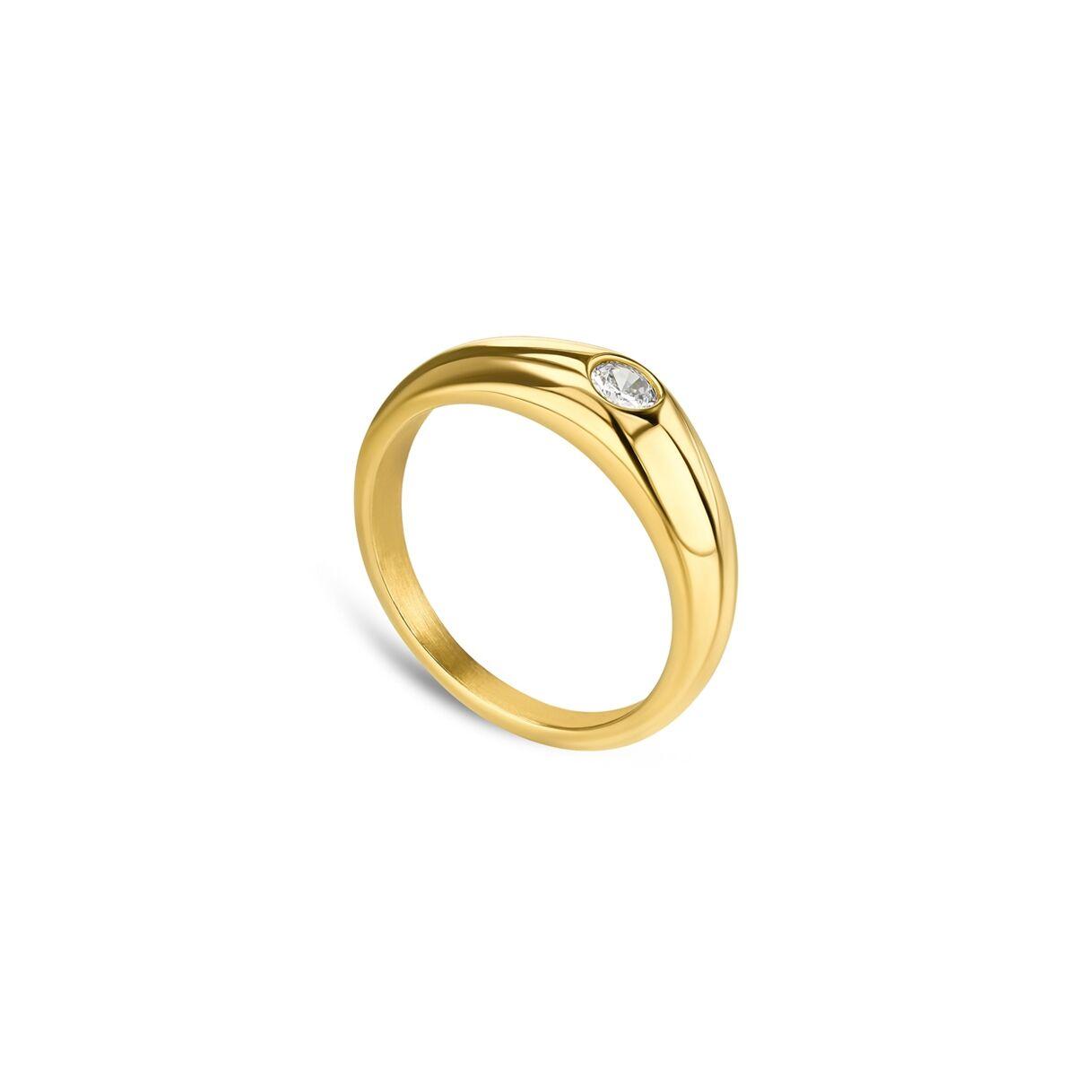 One Jewels OJNYR55G-6 ring til kvinder - gylden, elegant (str. 6) billede