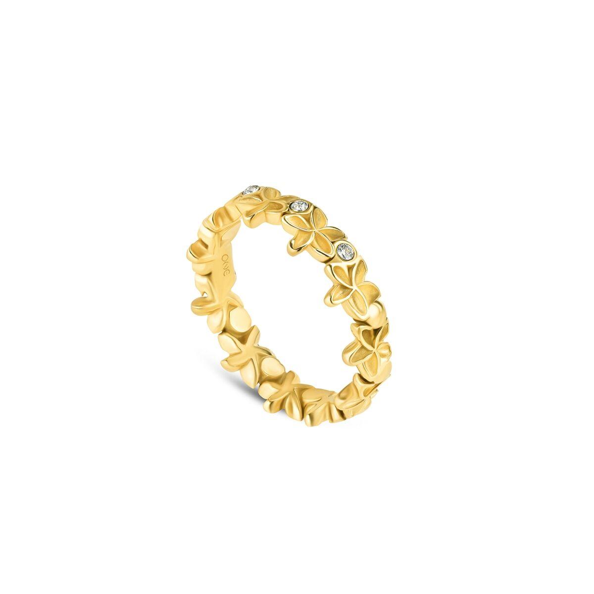 One Jewels ring til kvinder OJPFR01G-8 - gylden, str. 8 billede