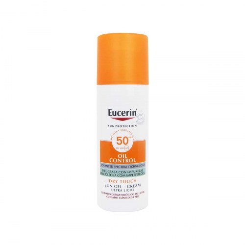 Eucerin Oil Control Sun Gel-Cream SPF 50+ - solcreme til ansigtet