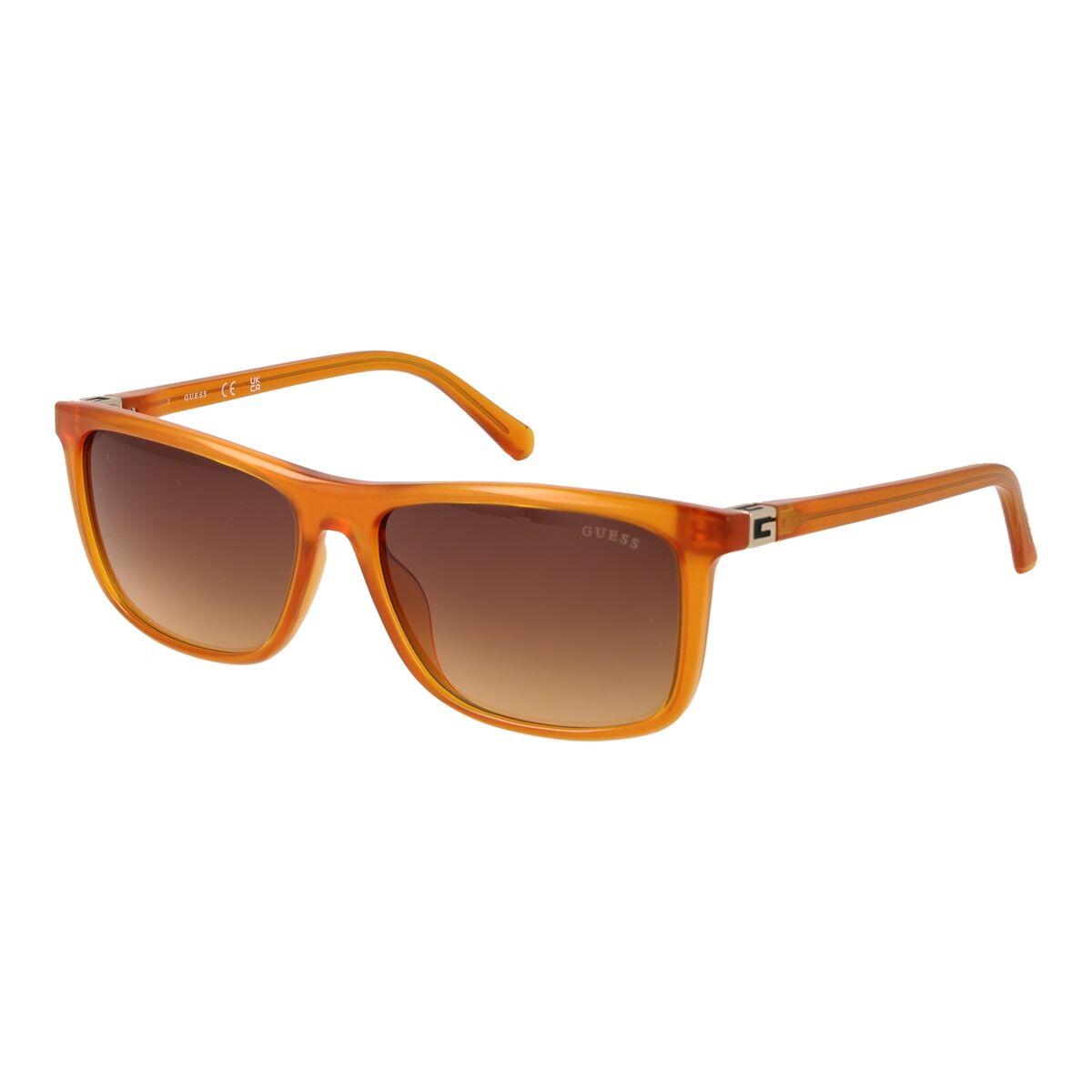 Guess GU00169 5844F solbriller til mænd - orange, rektangulær billede