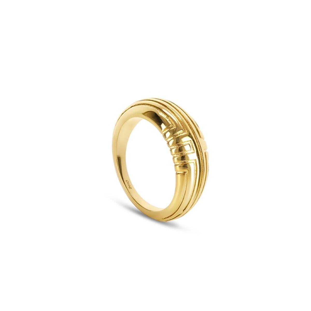 One Jewels OJPR03G-8 ring til kvinder - gylden, str. 8 billede