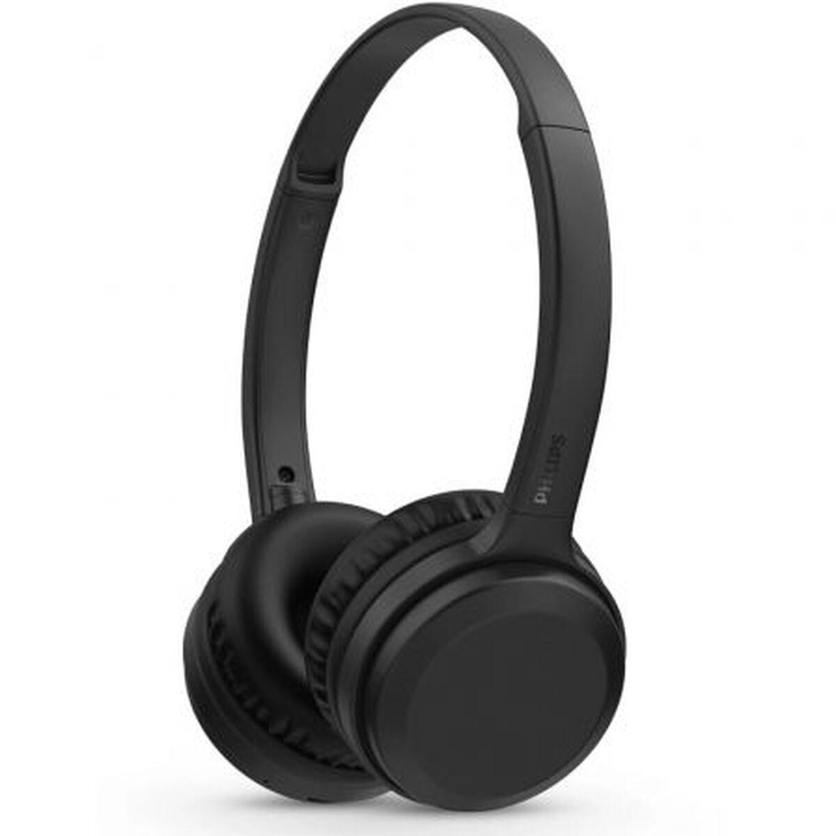 Philips TAH1108BK - trådløse on-ear hovedtelefoner med mikrofon (sort) billede