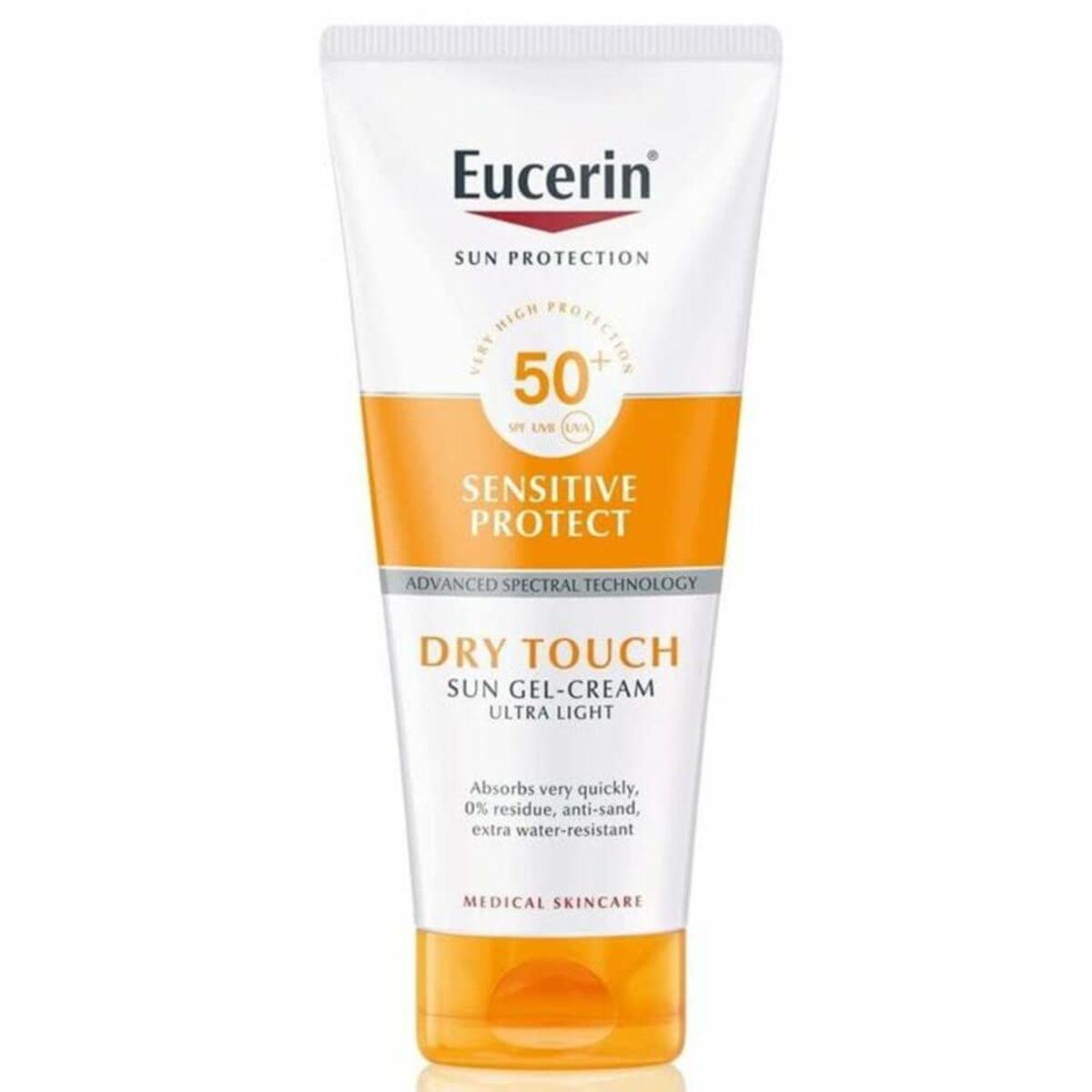 Eucerin Sensitive Protect Dry Touch Sun Gel-Cream SPF 50+ - flødefarvet
