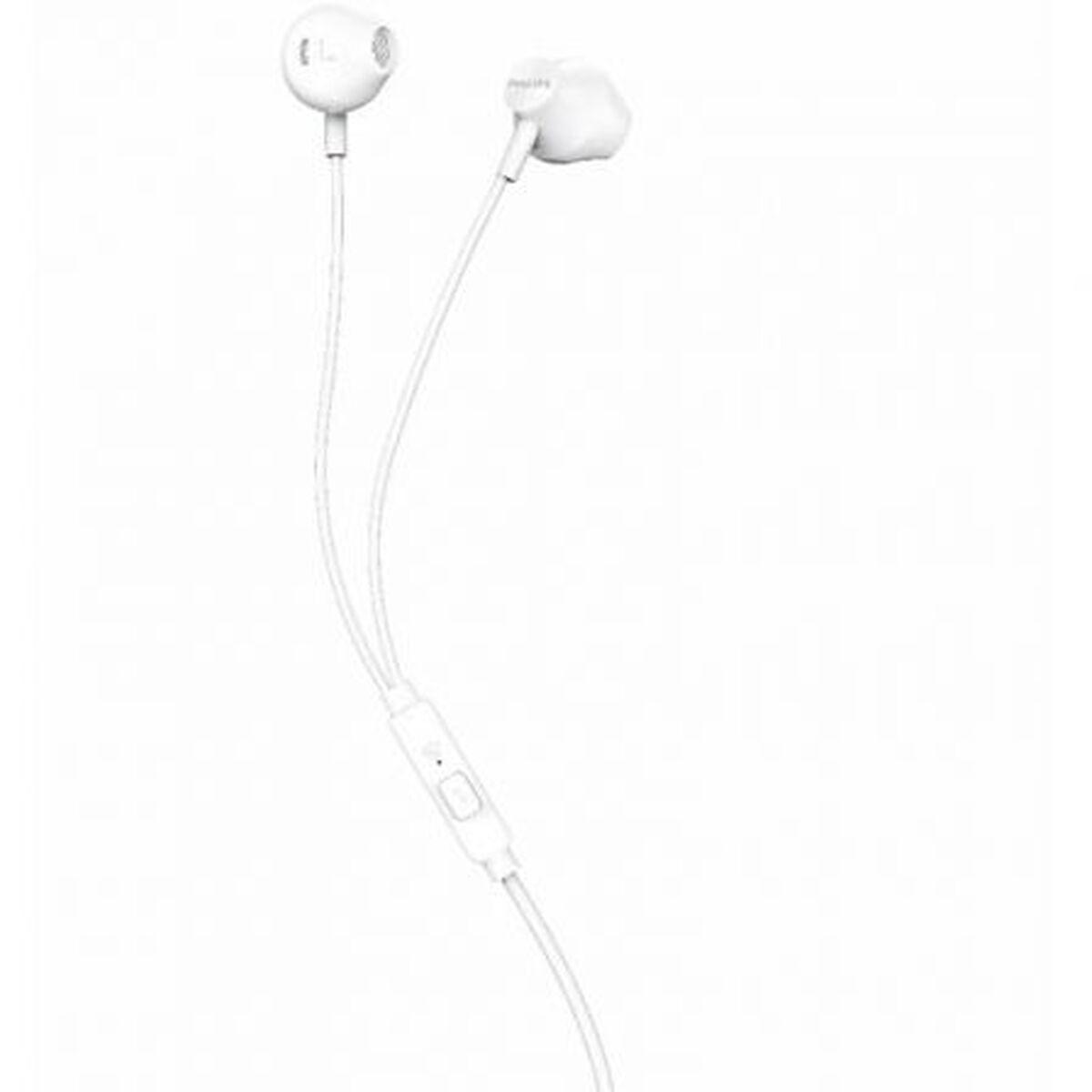 Philips TAUE101WT/00 in-ear høretelefoner med mikrofon - Hvid billede