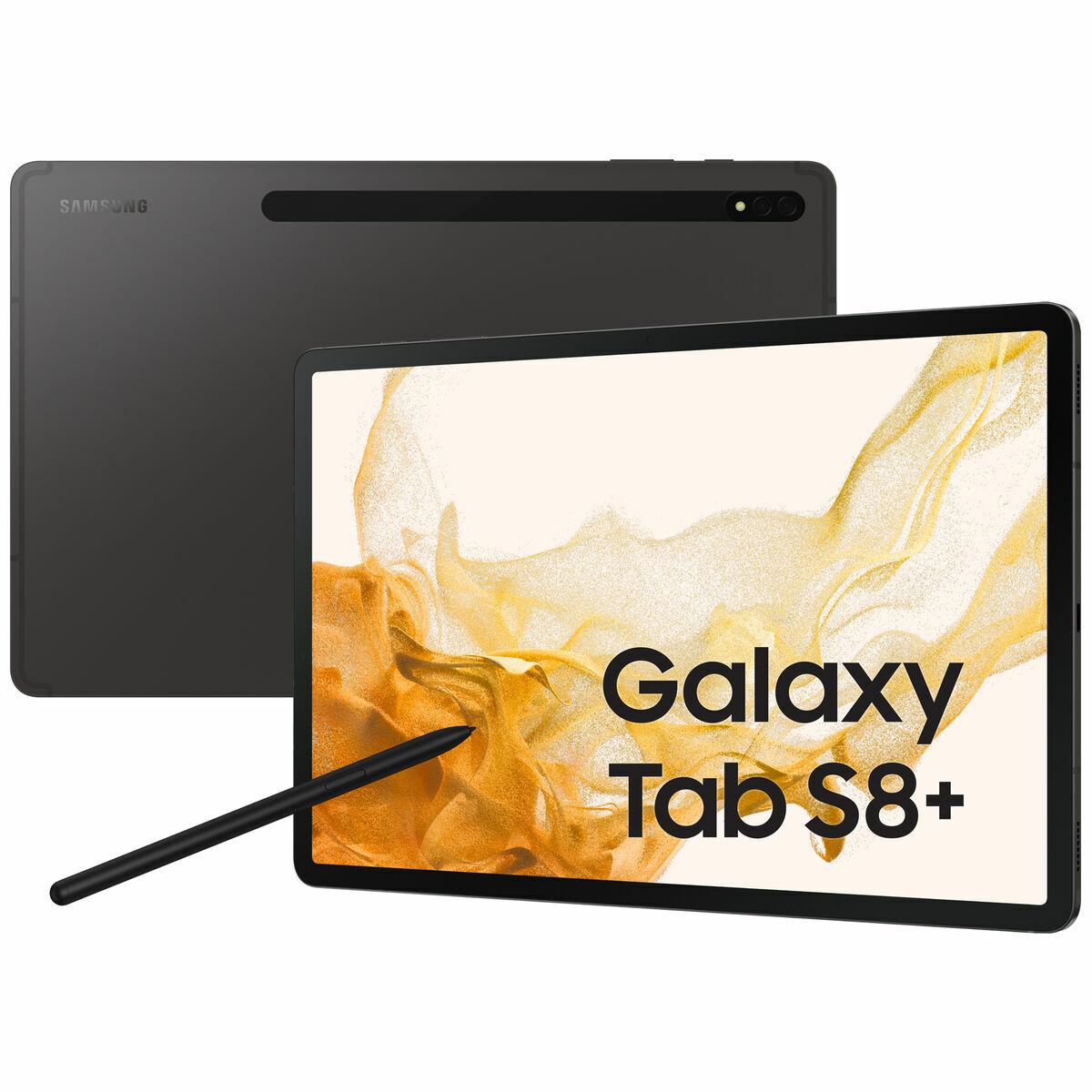 Samsung Galaxy Tab S8+ 12,4" 5G - 8/128 GB, grafit billede