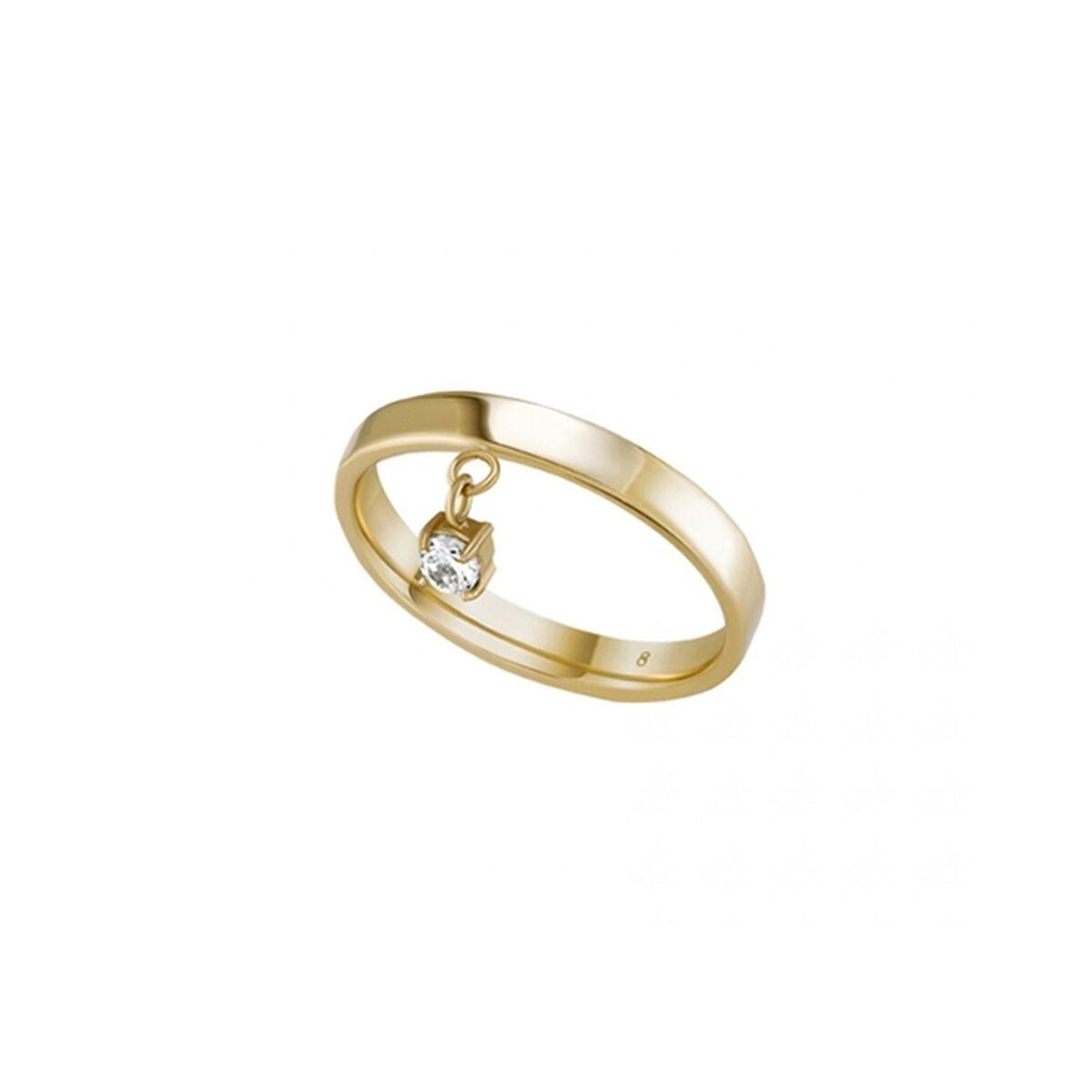 One Jewels OJCR03Y-7 ring til kvinder - gylden, str. 7 billede