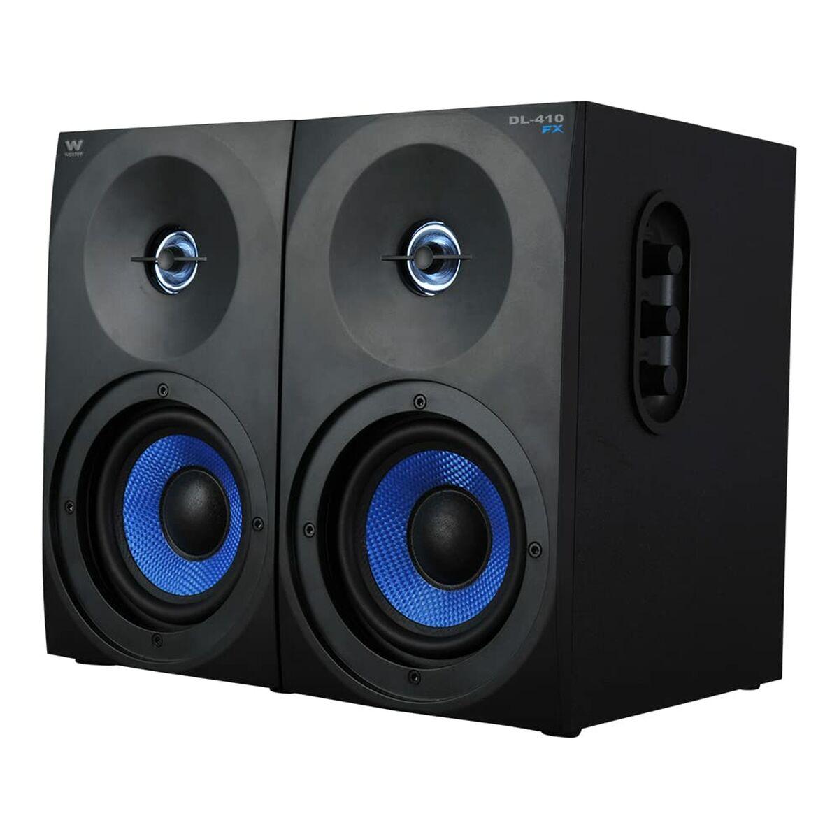 Woxter DL-410 FX PC-højttalere 2.0 - 150 W, blå/sort billede