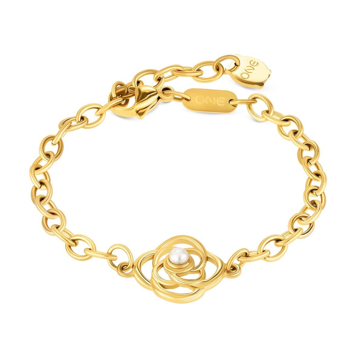 One Jewels OJRB04D armbånd til kvinder - gylden billede