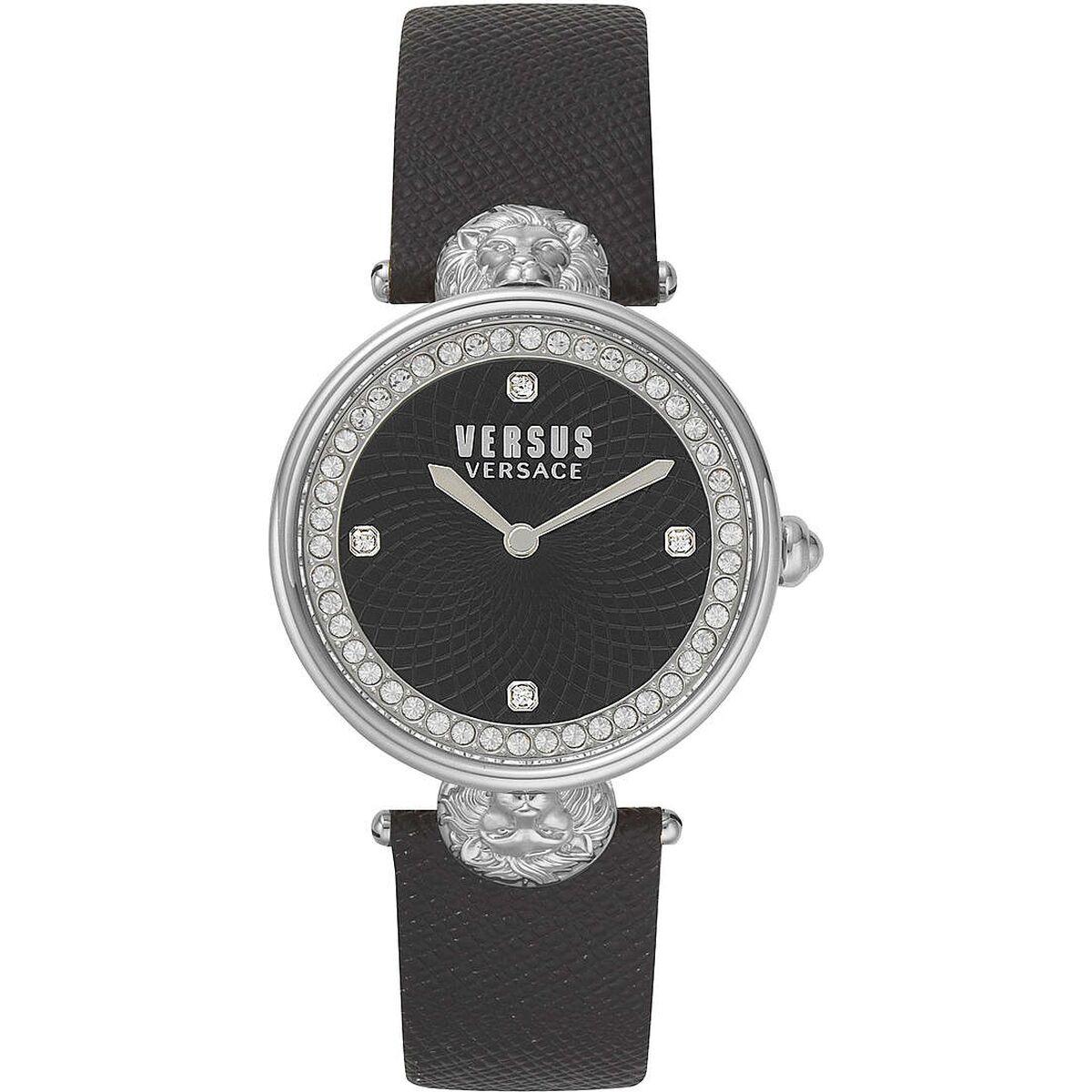 Versace Versus Victoria Harbour dameur - Ø 34 mm, læderrem billede