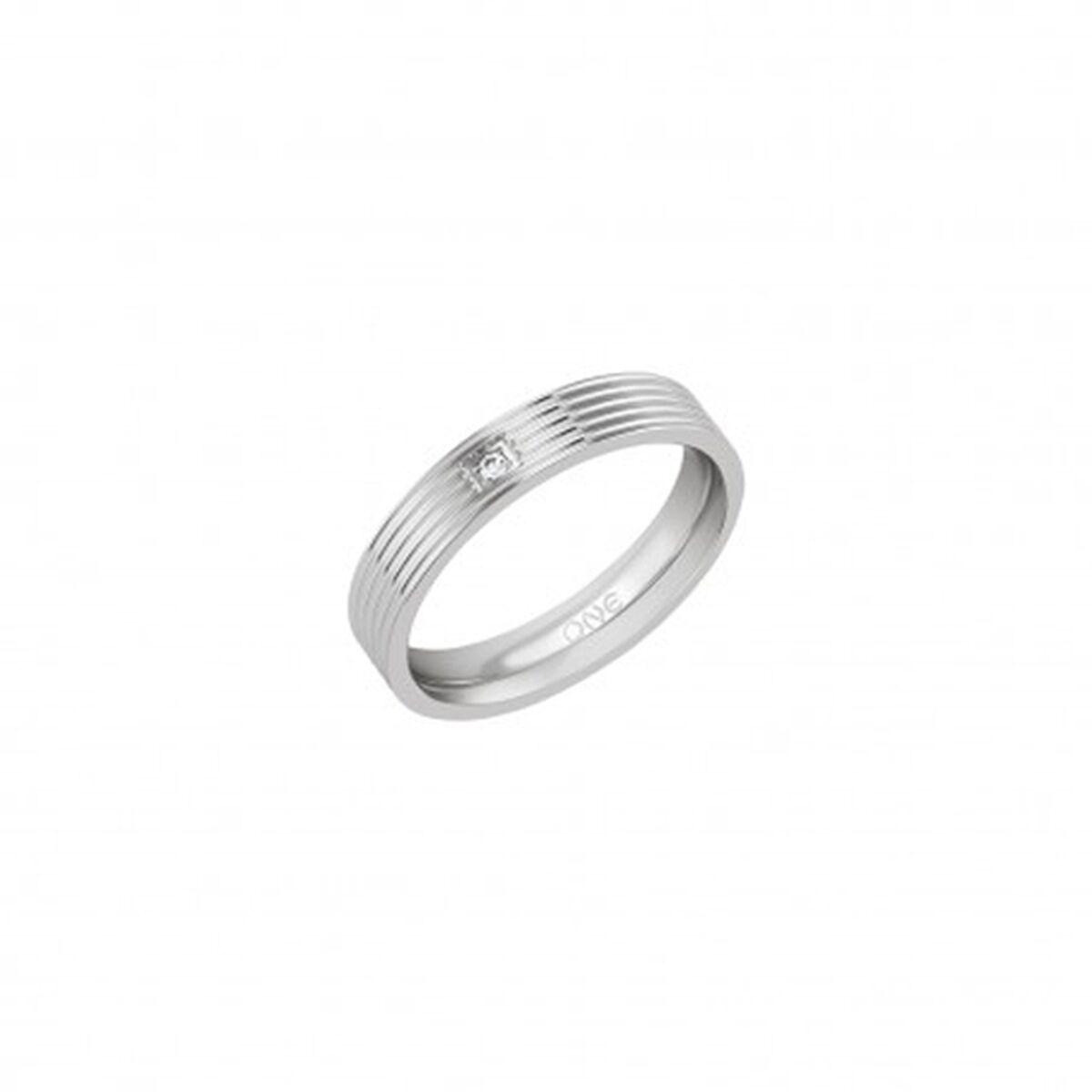 One Jewels OJHR01S-8 ring til kvinder - sølvfarvet, str. 8 billede