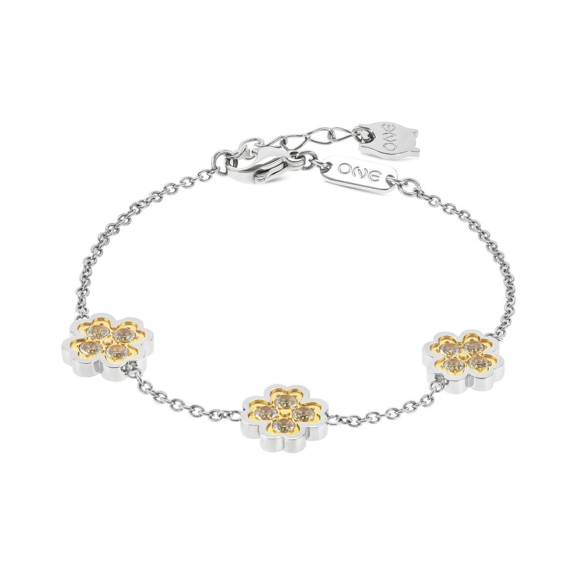 One Jewels armbånd til kvinder OJLFB04SG - gylden detalje billede