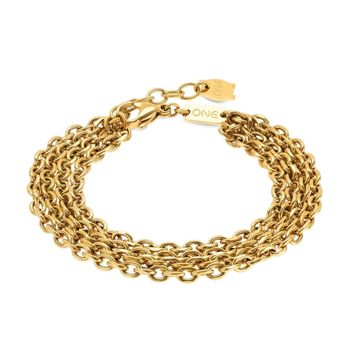 One Jewels OJBA24G armbånd til kvinder - gylden billede