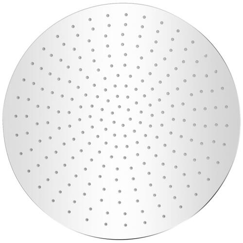 Brusehoveder rainshower-funktion 2 stk. rustfrit stål Ø 40 cm