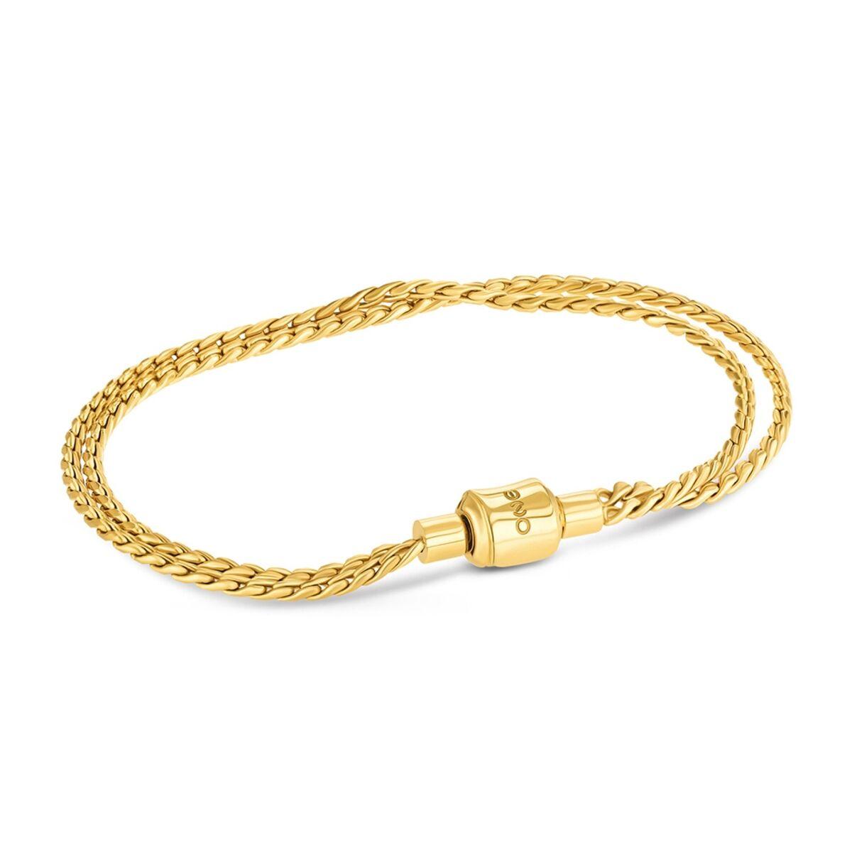 One Jewels OJBMS0102G armbånd til kvinder - gylden billede