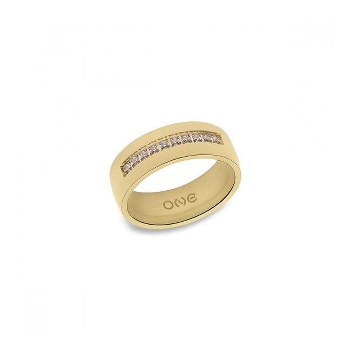 One Jewels OJAR01G-8 ring til kvinder - gylden, str. 8 billede