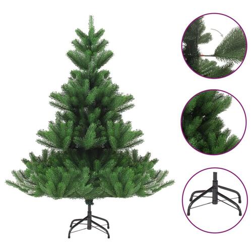 Kunstigt juletræ nordmannsgran 120 cm grøn