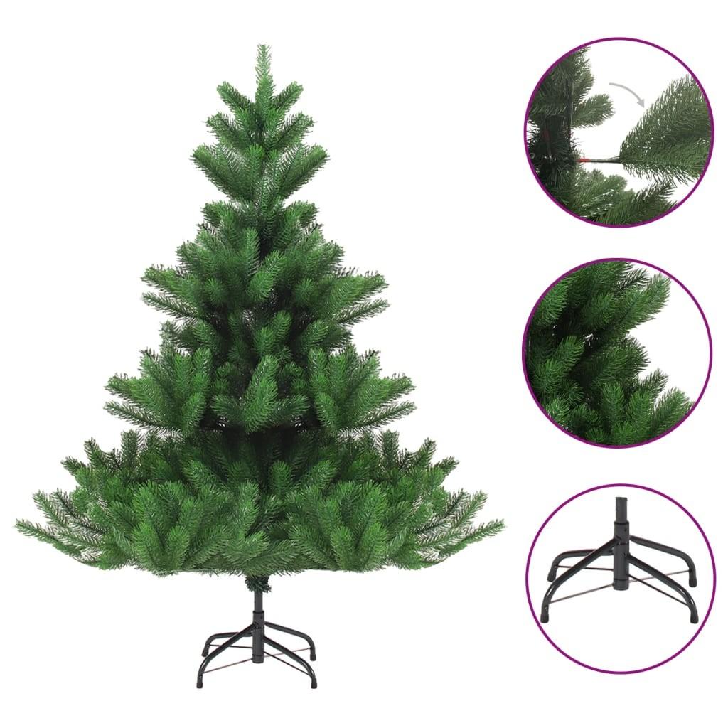 Kunstigt juletræ nordmannsgran 120 cm grøn