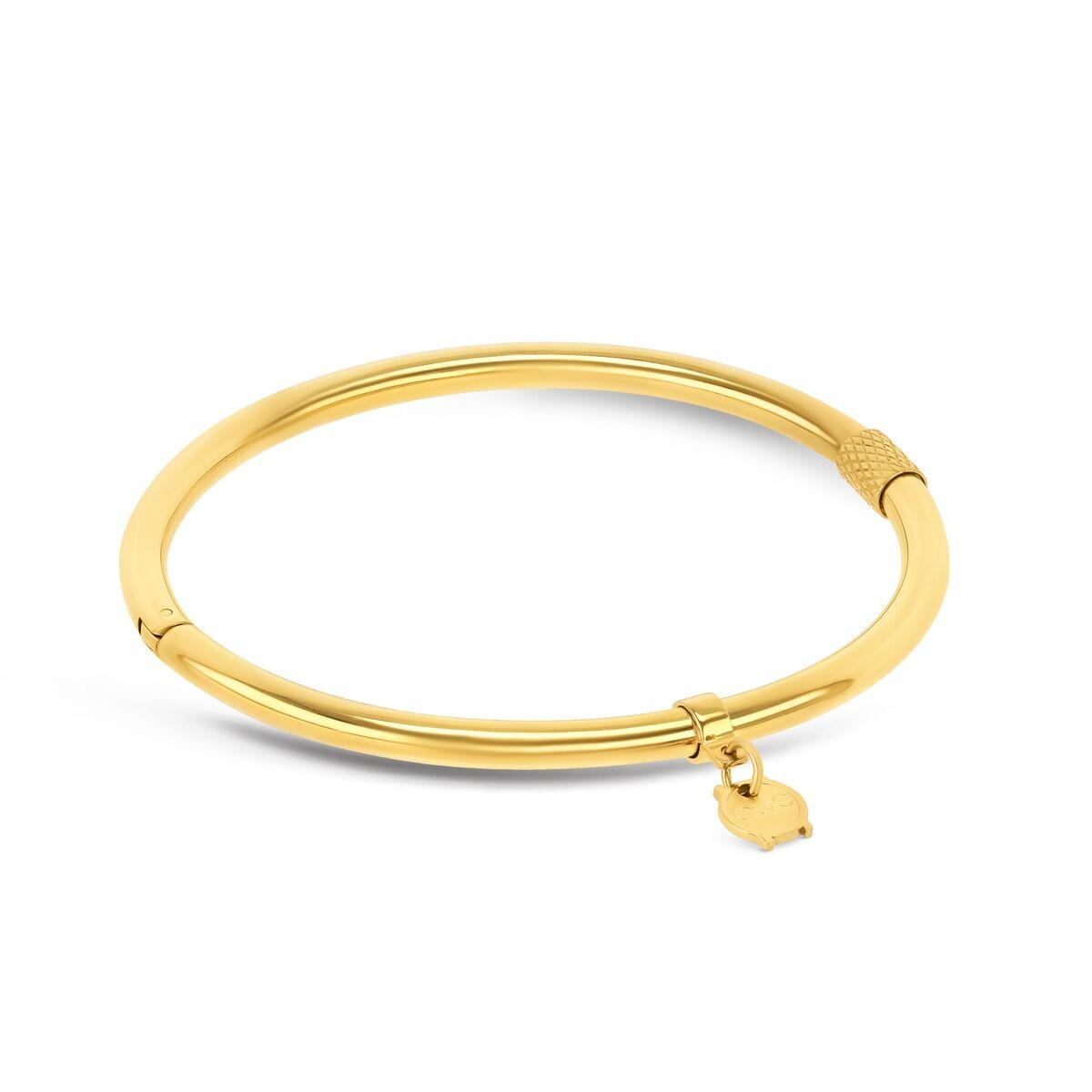 One Jewels OJEBM01G-M armbånd til kvinder - gylden bangle billede