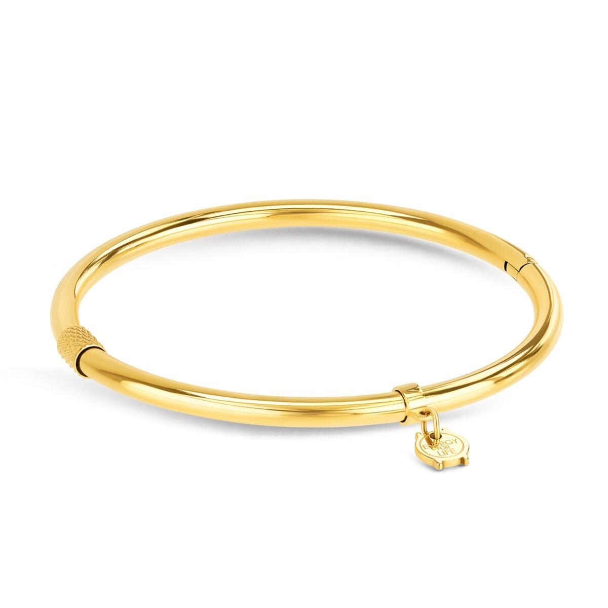 One Jewels OJEBM03G-M armbånd - gylden damearmring billede